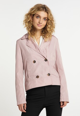 DreiMaster Klassik Between-season jacket in Pink: front