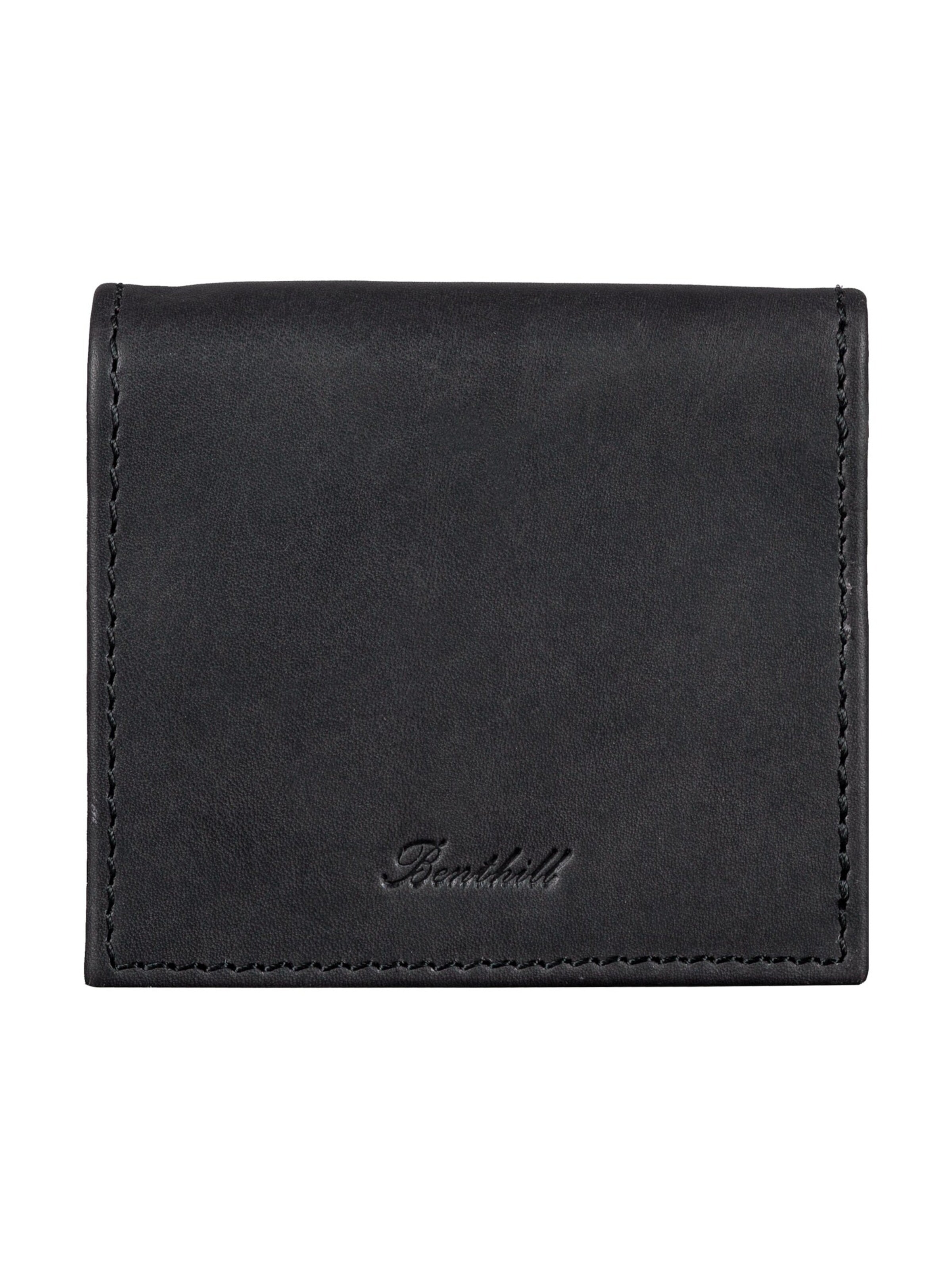 Benthill Wallet in Black: front