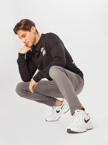 Nike Sportswear Mikina – černá