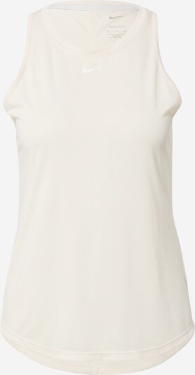 NIKE Haut de sport en beige, Vue avec produit