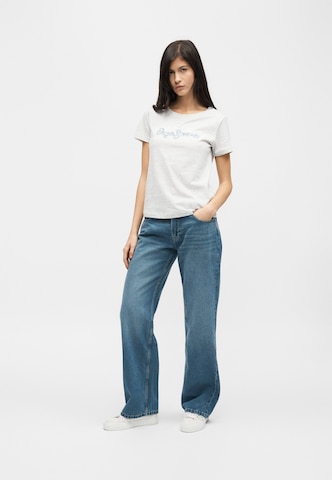pilka Pepe Jeans Marškinėliai: priekis