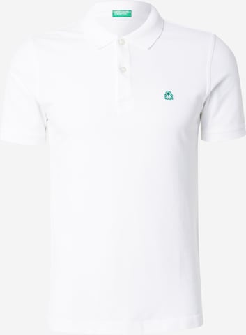 T-Shirt UNITED COLORS OF BENETTON en blanc : devant