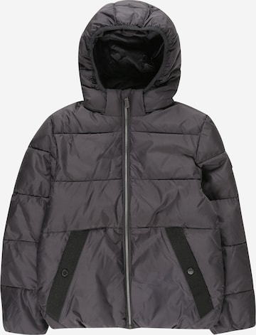 TOM TAILOR Winter Jacket in Grey: front
