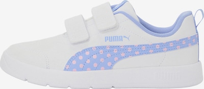 PUMA Tennarit 'Courtflex V3 Dotty V' värissä taivaansininen / roosa / valkoinen, Tuotenäkymä