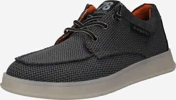 bugatti Lace-Up Shoes in Grey: front