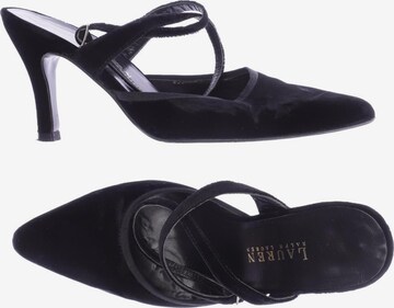 Lauren Ralph Lauren Sandals & High-Heeled Sandals in 38 in Black: front