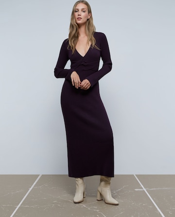 Scalpers Knitted dress in Purple