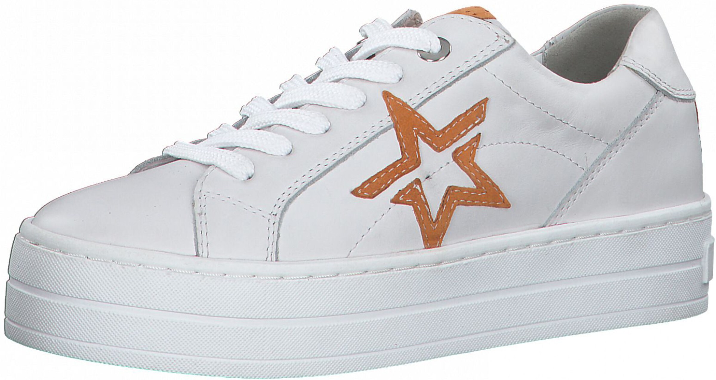 Sneaker bassa di MARCO TOZZI in bianco: frontale