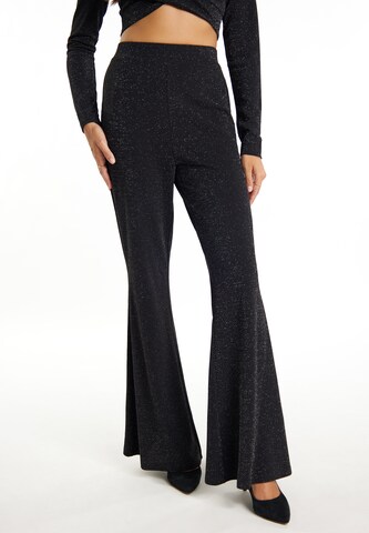 faina Flared Pants in Black: front