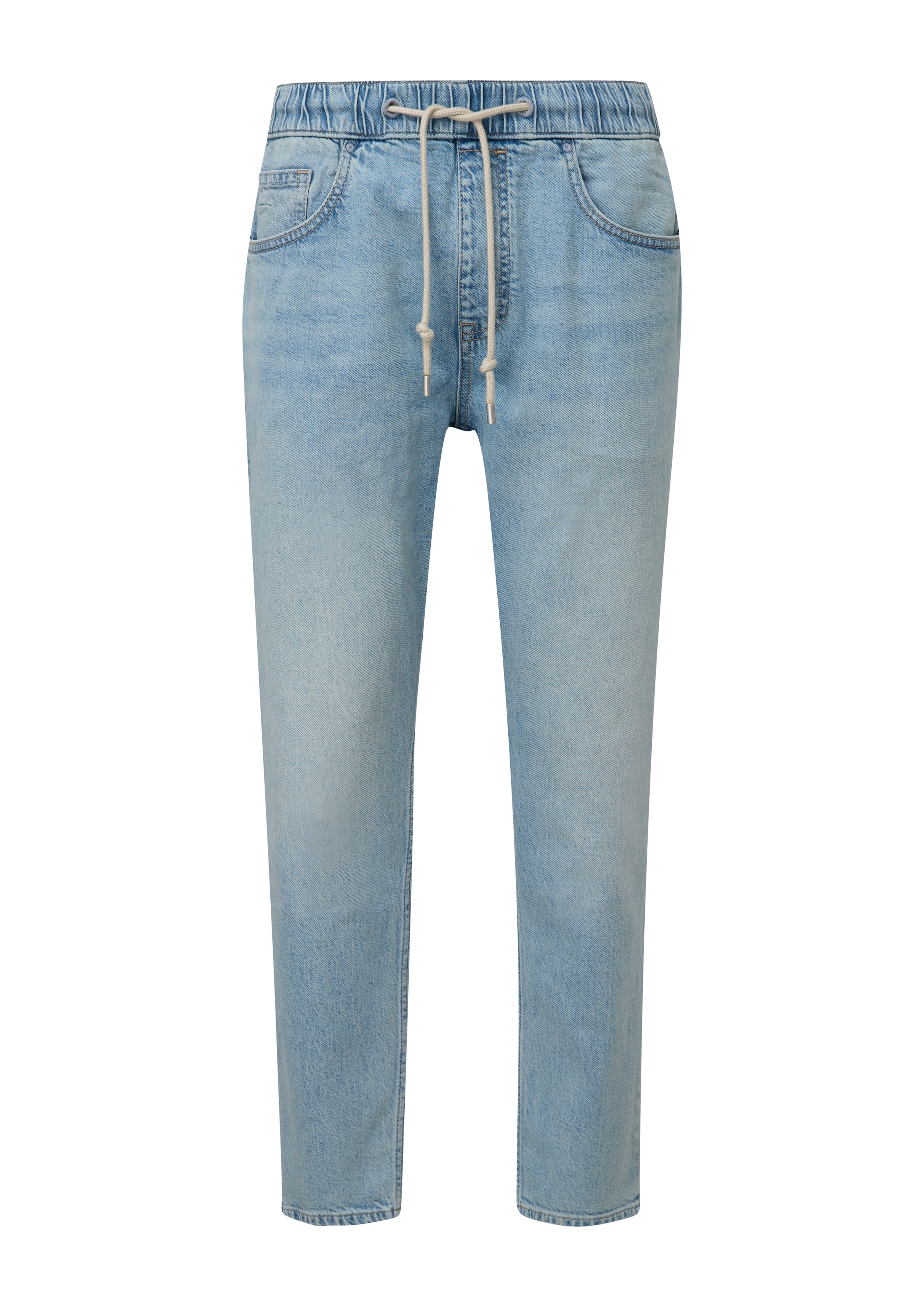 s.Oliver Tapered Jeans in Blauw: voorkant