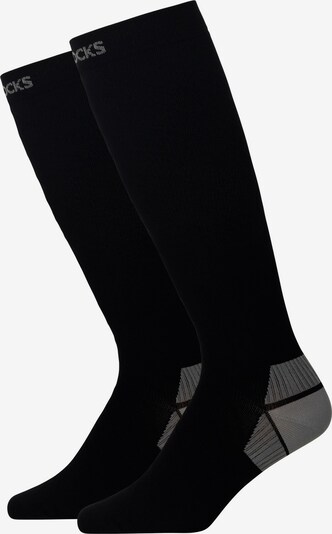 SNOCKS Athletic Socks in Black, Item view