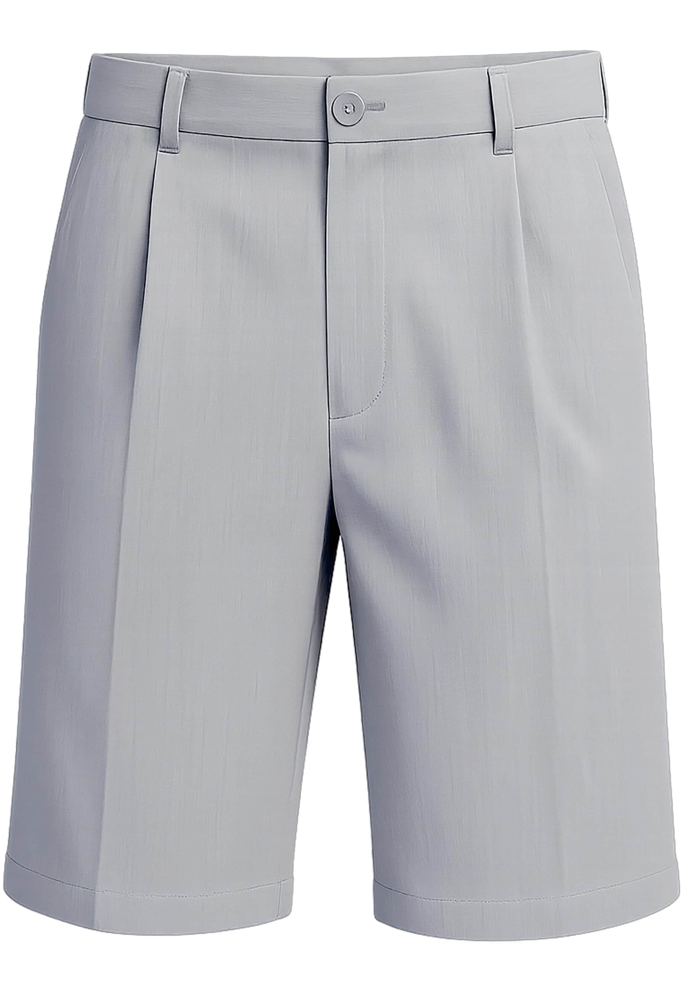 2Y Studios Regular Shorts 'Renzo' in Grau: Vorderseite