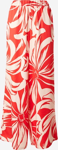 Wide Leg Pantalon 'ONLMILLY' ONLY en rouge : devant