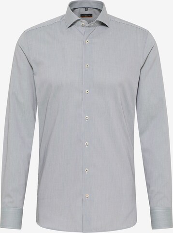 ETERNA Slim fit Business Shirt in Grey: front