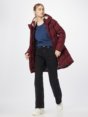 Manteau d’hiver 'PAVLA' Ragwear en rouge