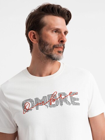 Ombre Shirt in White