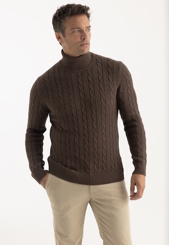 Felix Hardy Pullover i brun: forside