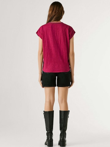 Pepe Jeans T-Shirt 'Mila' in Rot