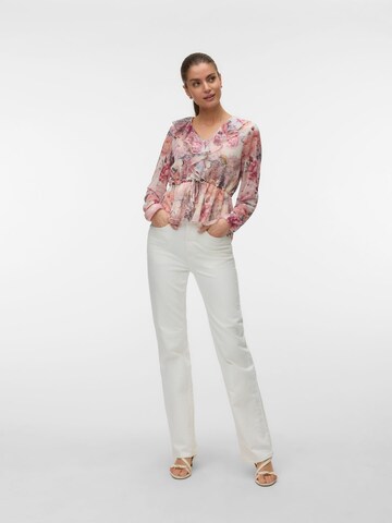 VERO MODA Bluse in Weiß