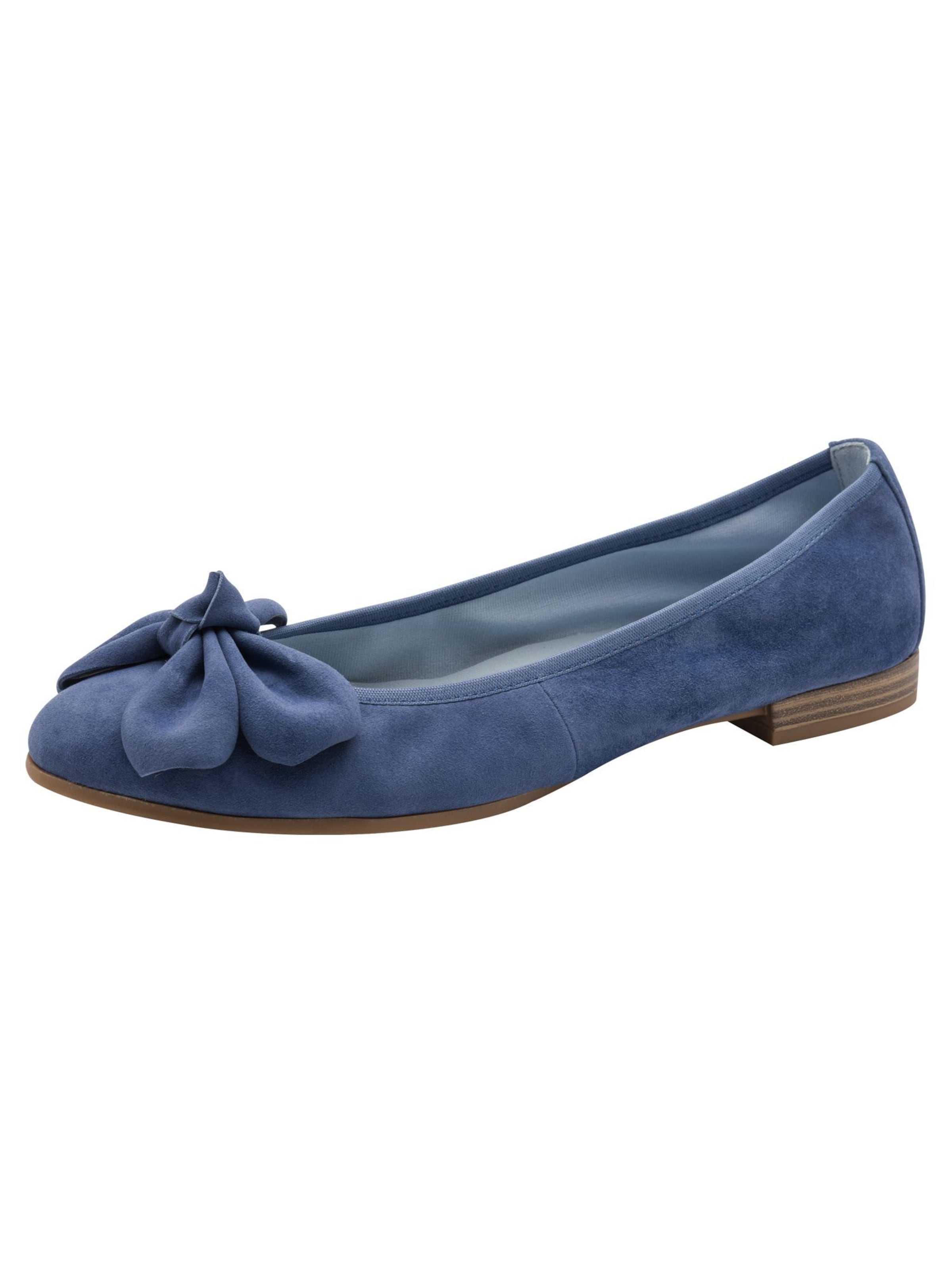 Tamaris Ballerina in Blau: Vorderseite