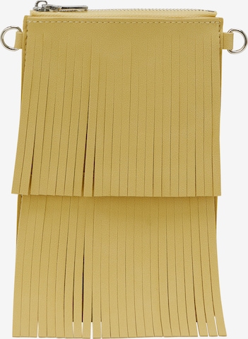 Sac à bandoulière IZIA en jaune : devant