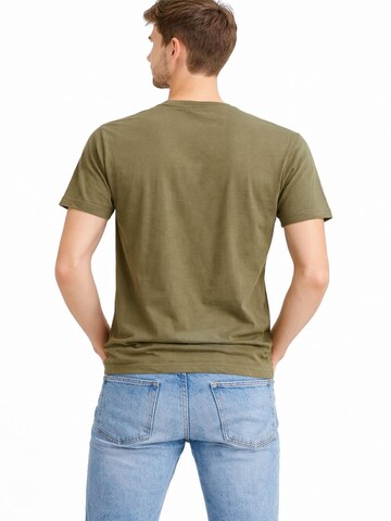 A Question Of (AQO) Shirt 'Anders Tee Garment Dyed' in Green