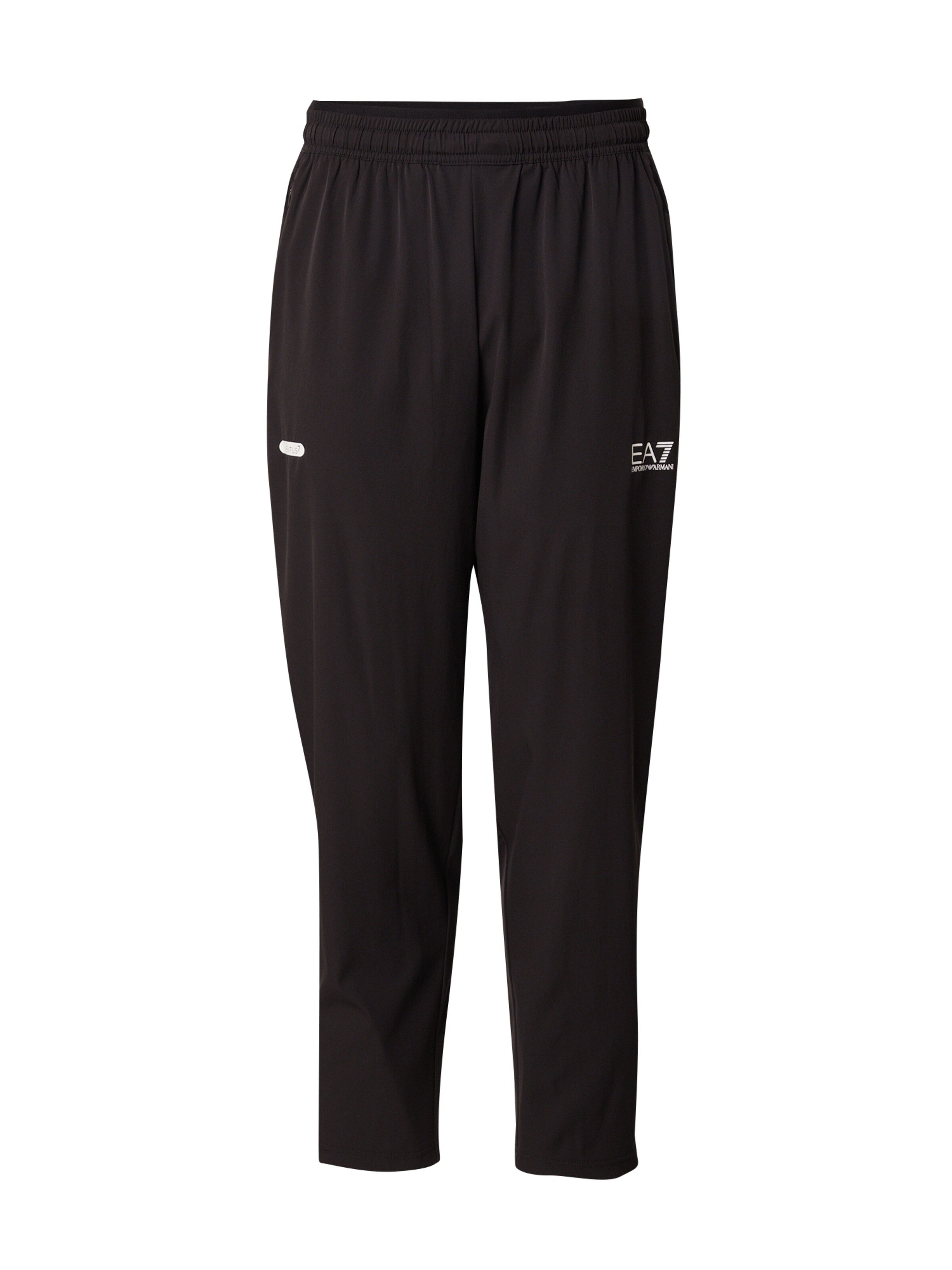 Regular Pantaloni sport de la EA7 Emporio Armani pe negru: față