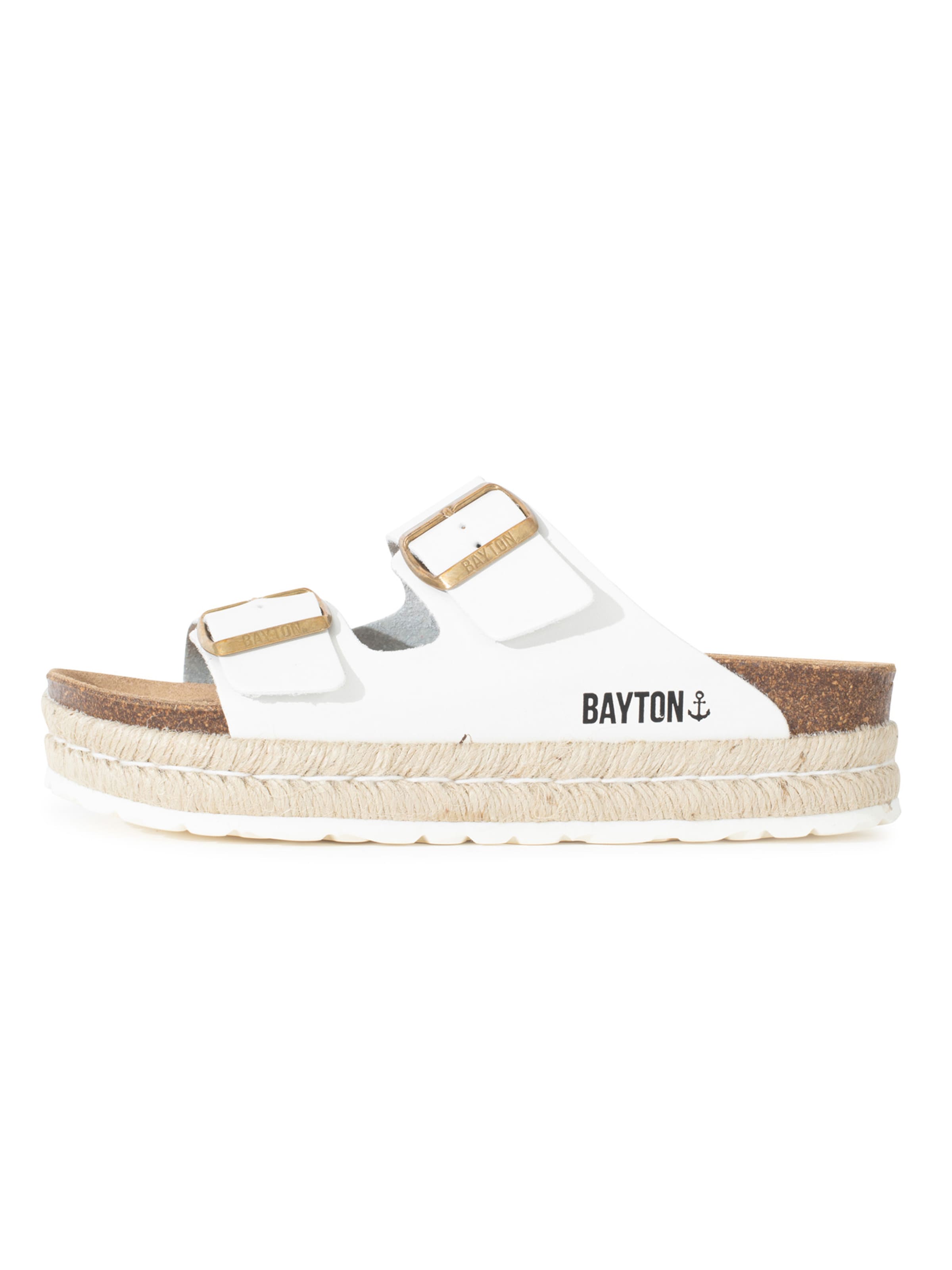 BaytonNatikače s potpeticom 'Alcee' - bijela boja: prednji dio