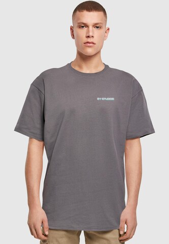 2Y Premium Shirt 'Good Vibes Only' in Grey: front