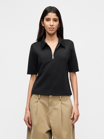 Calvin Klein Футболка в Черный: спереди