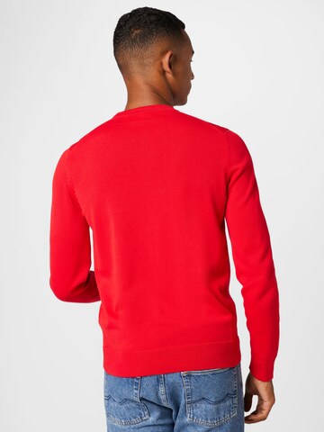 HUGO - Pullover 'San Cassius-C1' em vermelho