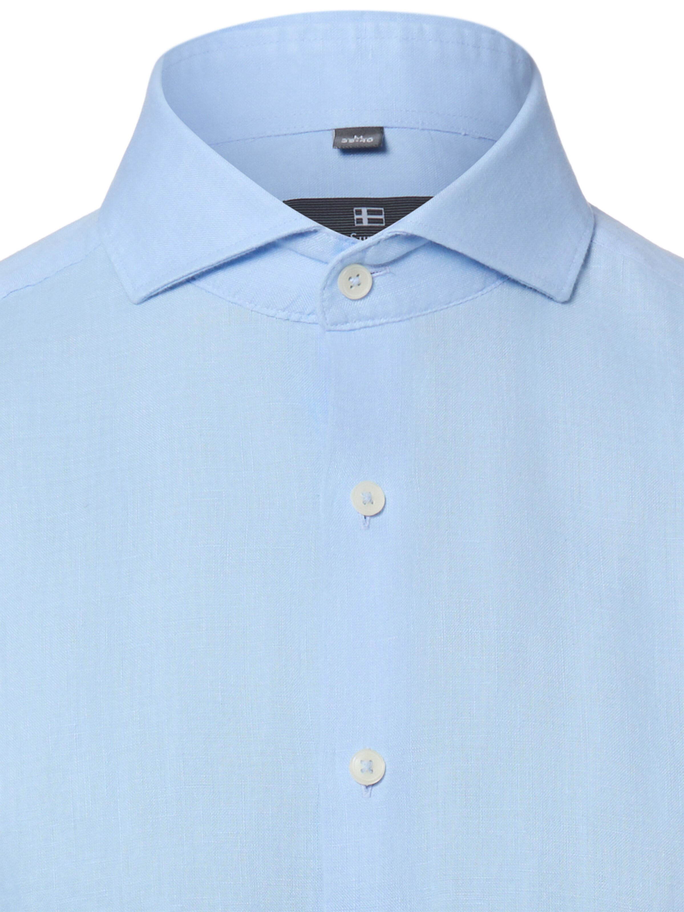 Nils Sundström Comfort Fit Hemd in Blau