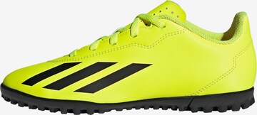 ADIDAS PERFORMANCE Athletic Shoes 'X Crazyfast Club TF' in Yellow: front