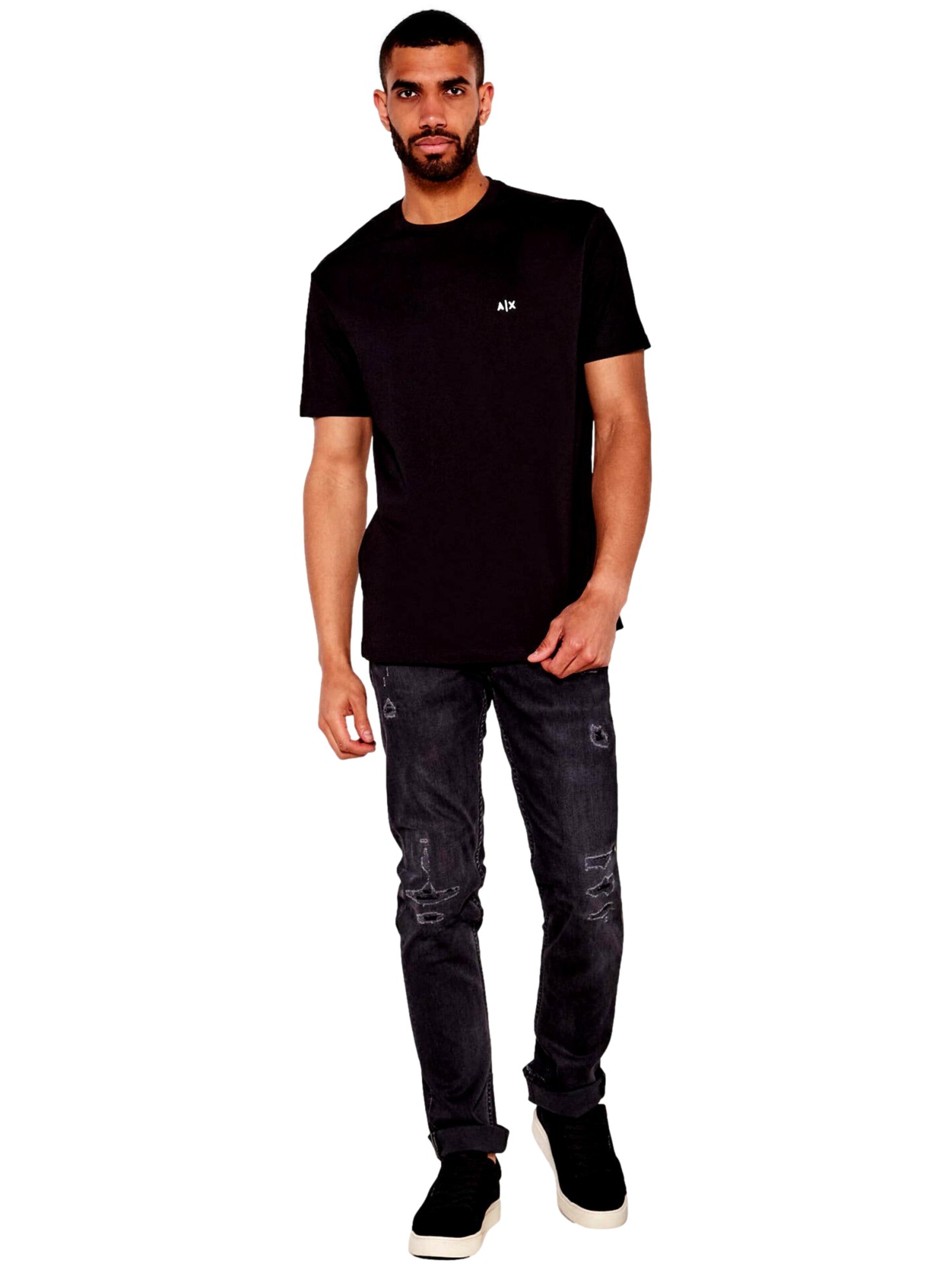 T-Shirt ARMANI EXCHANGE en noir
