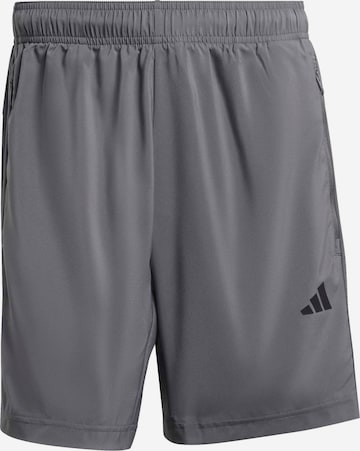 ADIDAS PERFORMANCE Urheiluhousut 'WE' värissä harmaa: etupuoli