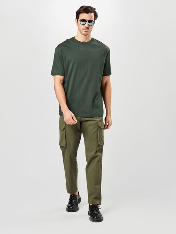 Tricou 'GILMAN' de la SELECTED HOMME pe verde