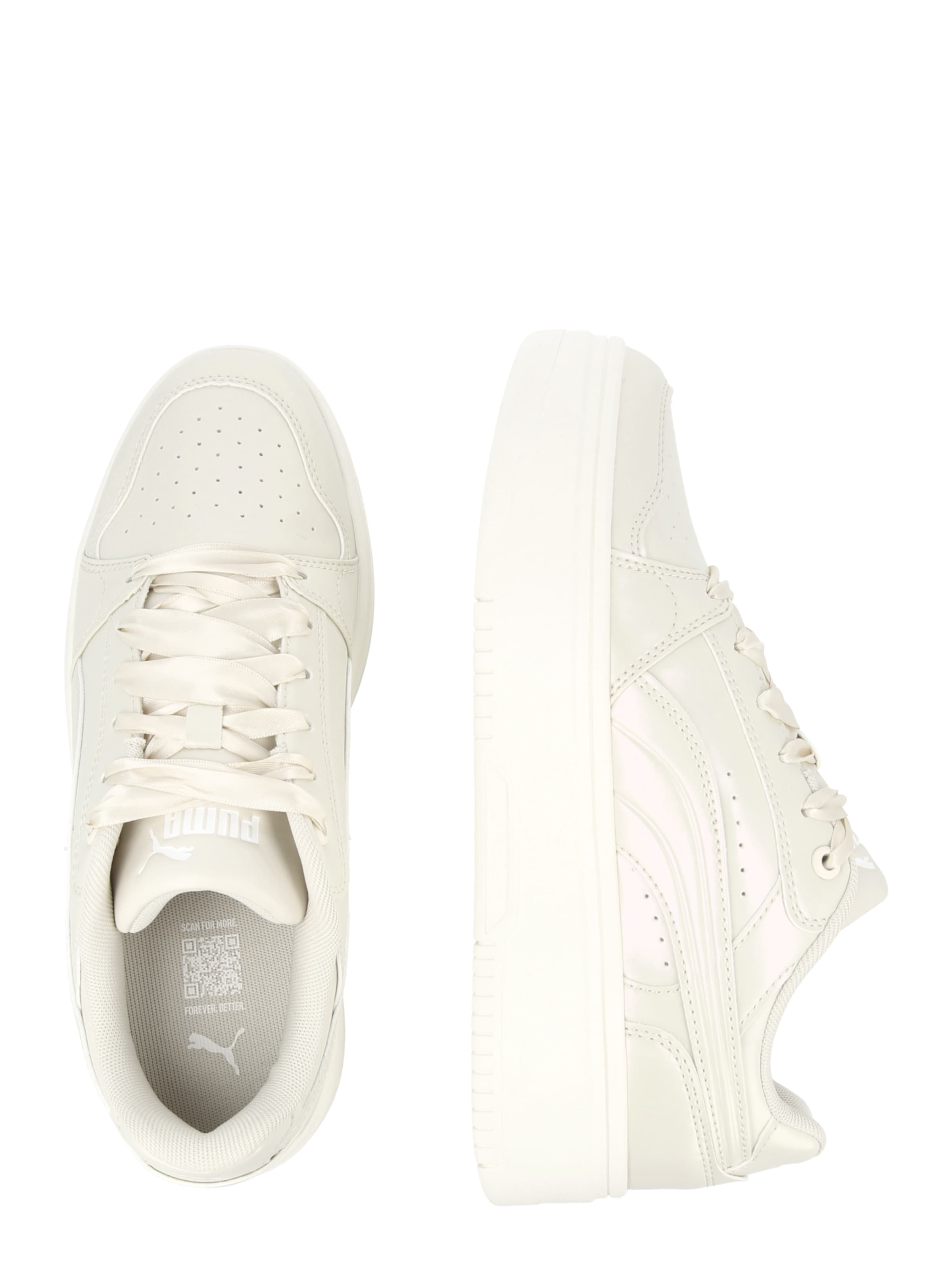 PUMA - Sapatilhas baixas 'Rebound' em branco