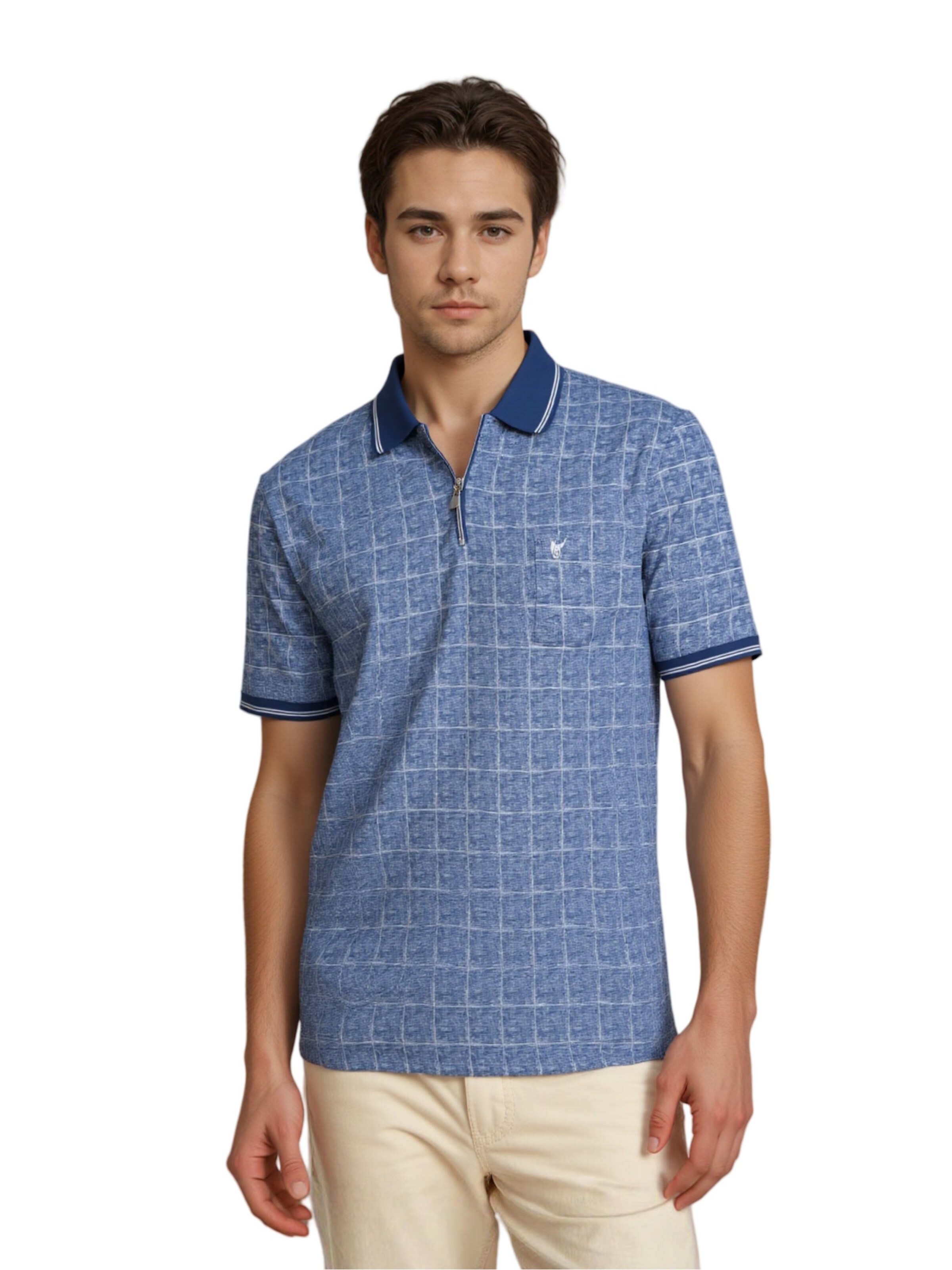 T-Shirt 'Stay Fresh' HAJO en bleu : devant