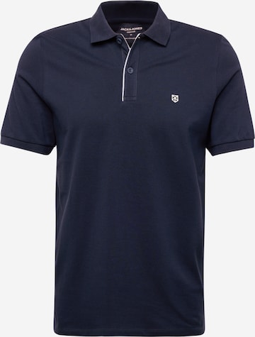 JACK & JONES Poloshirt 'BLASAINZ' in Blau: predná strana