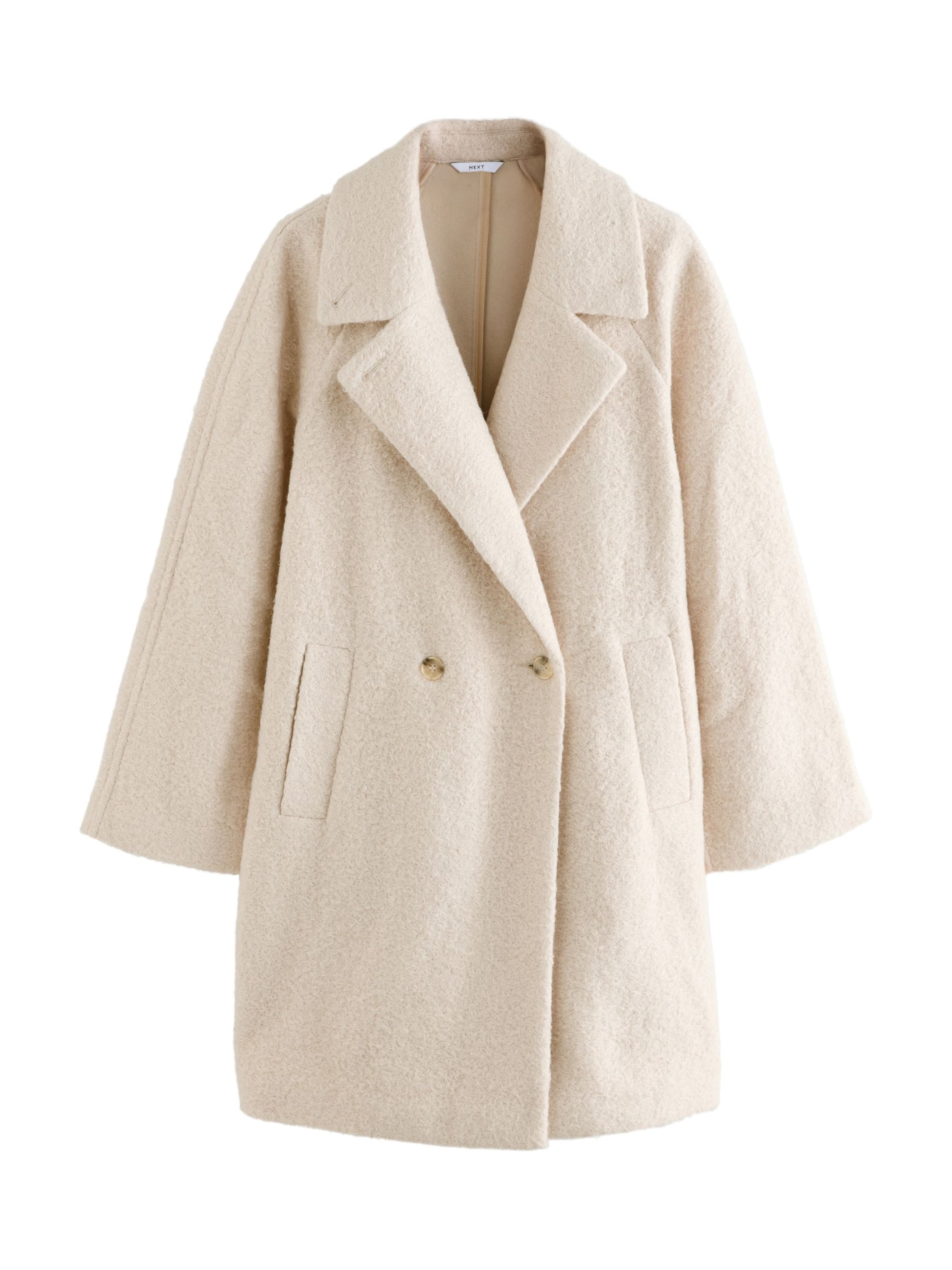 Next Демисезонное пальто в Бежевый: спереди