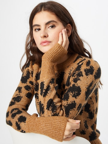VERO MODA Sweater 'Tari' in Brown
