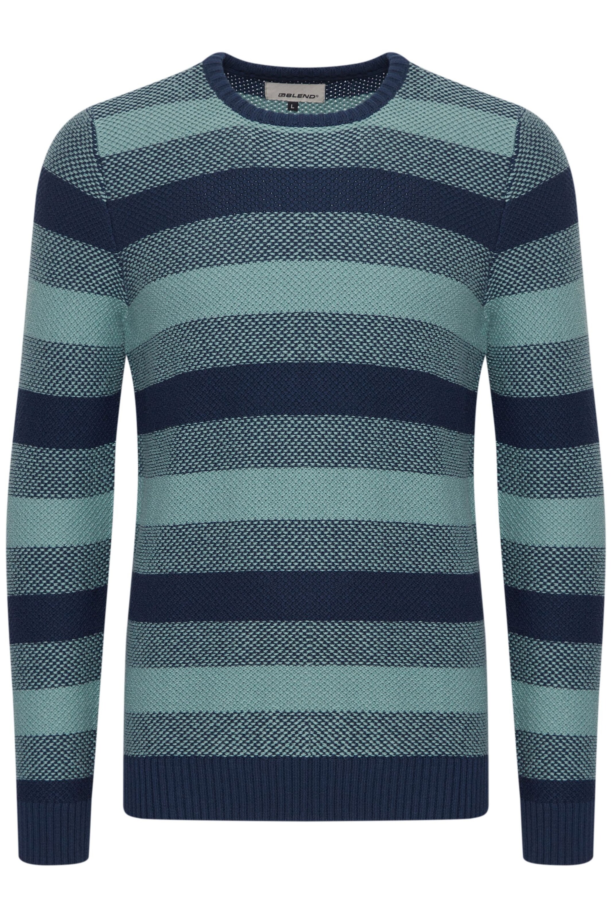 BLEND Trui in Blauw: voorkant