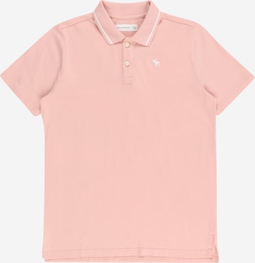 Abercrombie & Fitch - Camiseta en rosa: frente