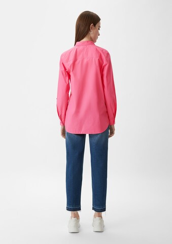 comma casual identity Blouse in Roze: terug