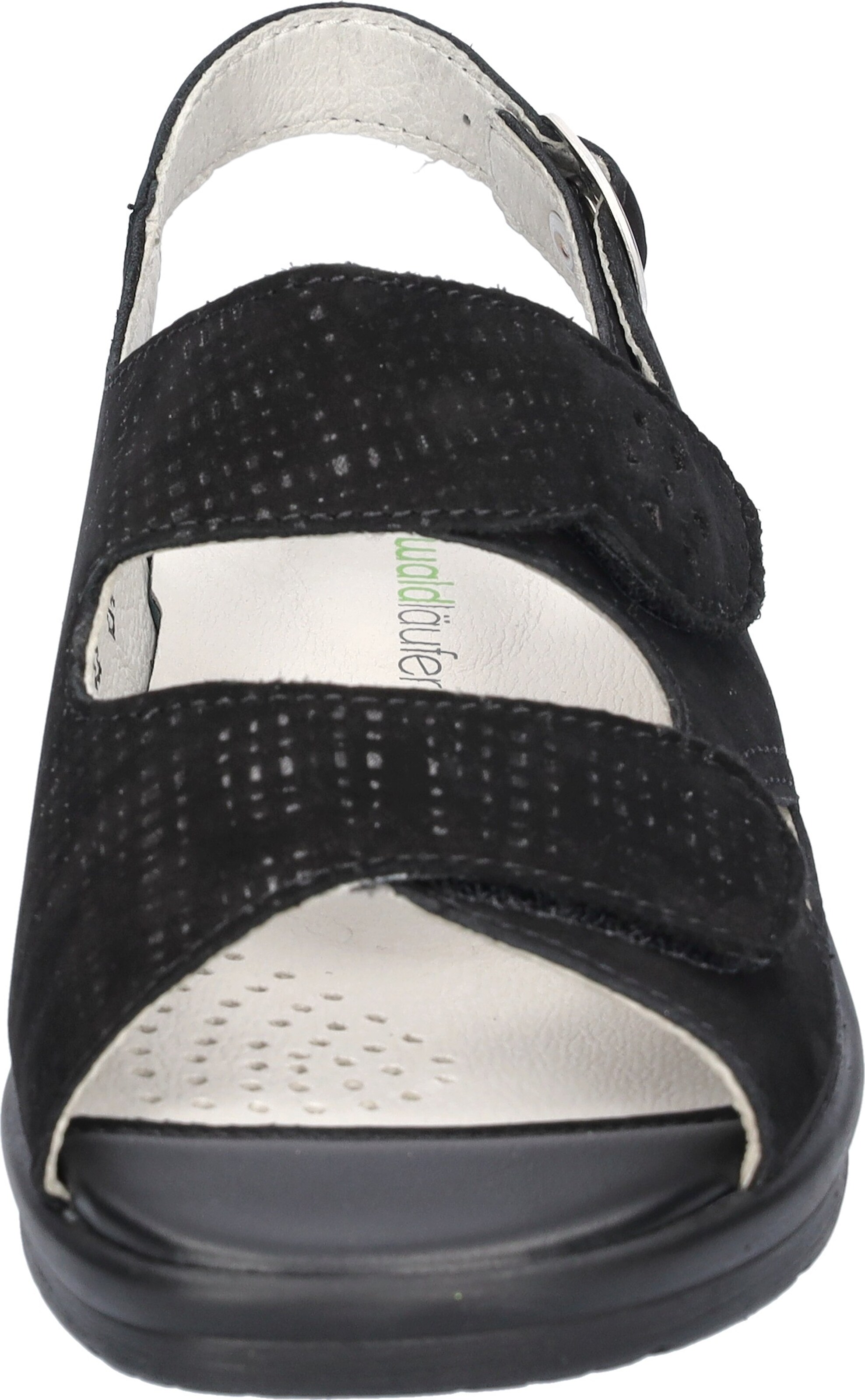 WALDLÄUFER Sandale in Schwarz