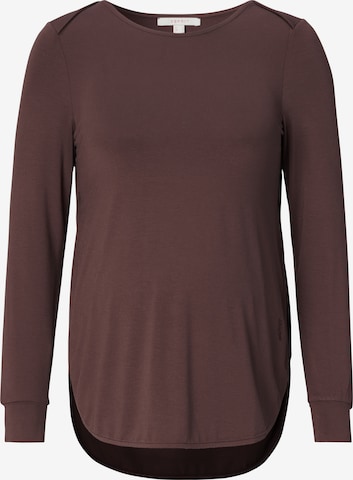 Esprit Maternity Shirt in Brown: front