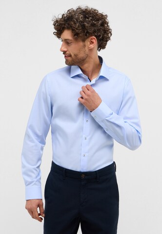 ETERNA Slim fit Business shirt in Blue: front