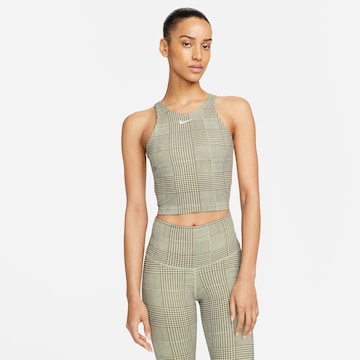 NIKE Sports Top in Green: front