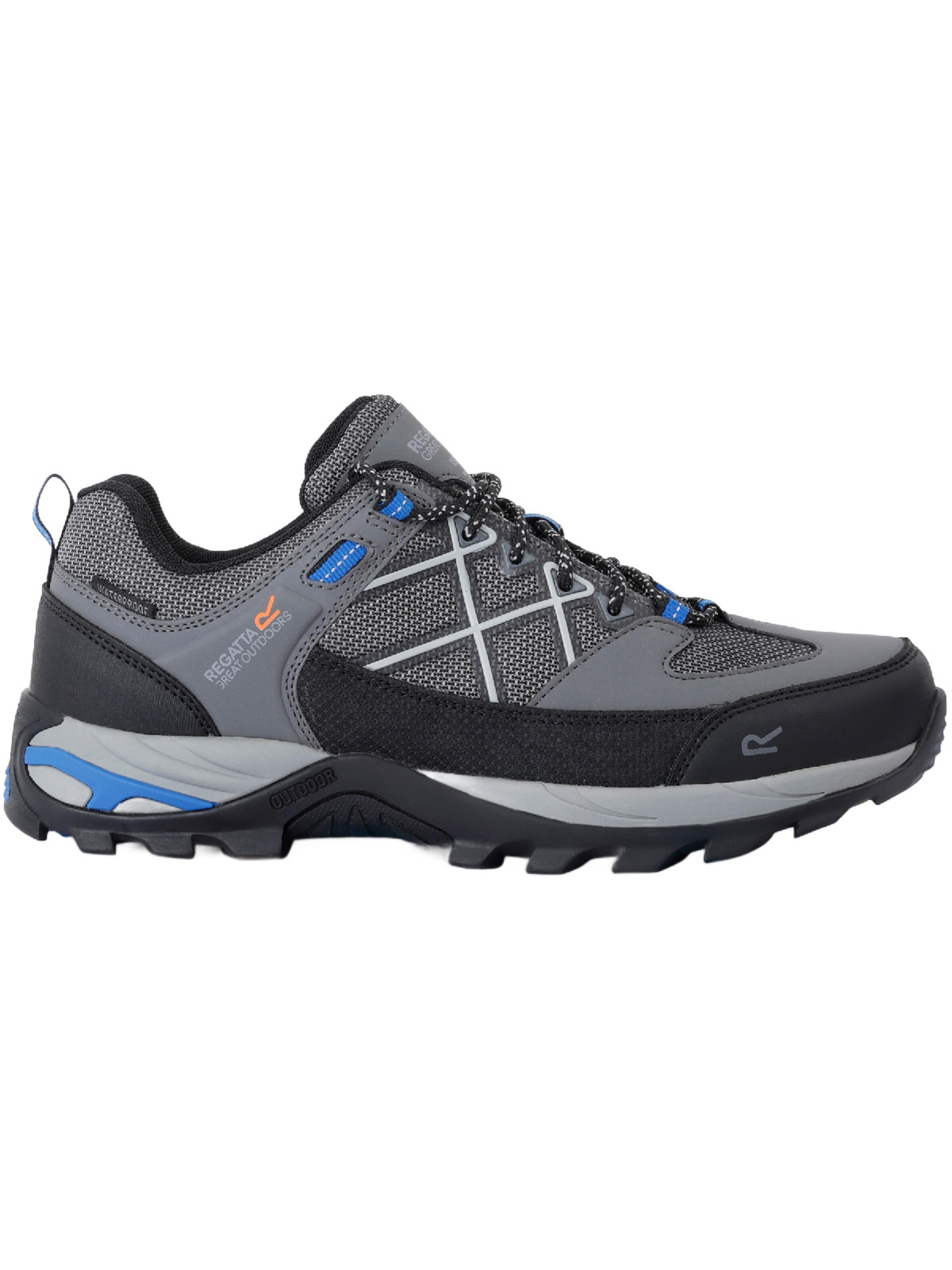 REGATTA Halbschuh 'Freizeitschuh Samaris III in grau/blau'‌‌‌‌‌‌ in Grau