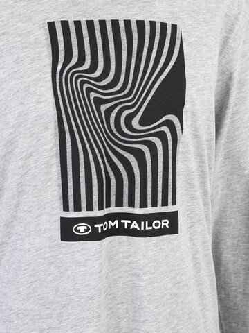 TOM TAILOR - Camisola interior em cinzento